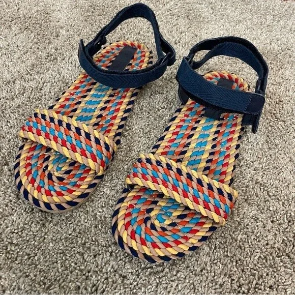 Sundance Catalog Salt + Umber Suri Navy Rope
Sandal Size 10 - Picture 2 of 6